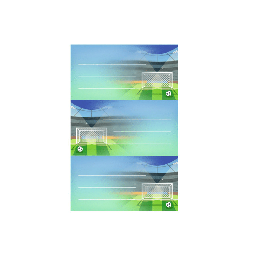 HerlitzHerlitz Ετικέτες Αυτοκόλλητες Soccer 9 Τμχpapell.gr